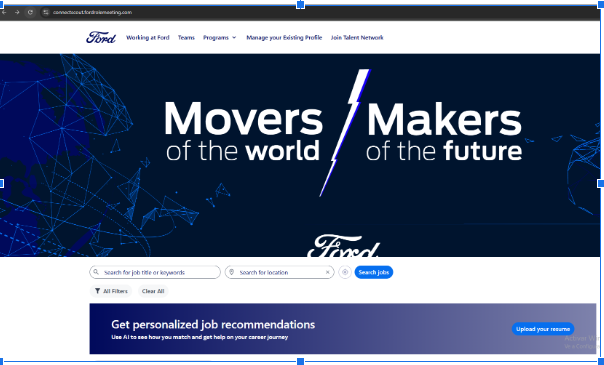 scam job offer: fake web page scam job offer: fake web page